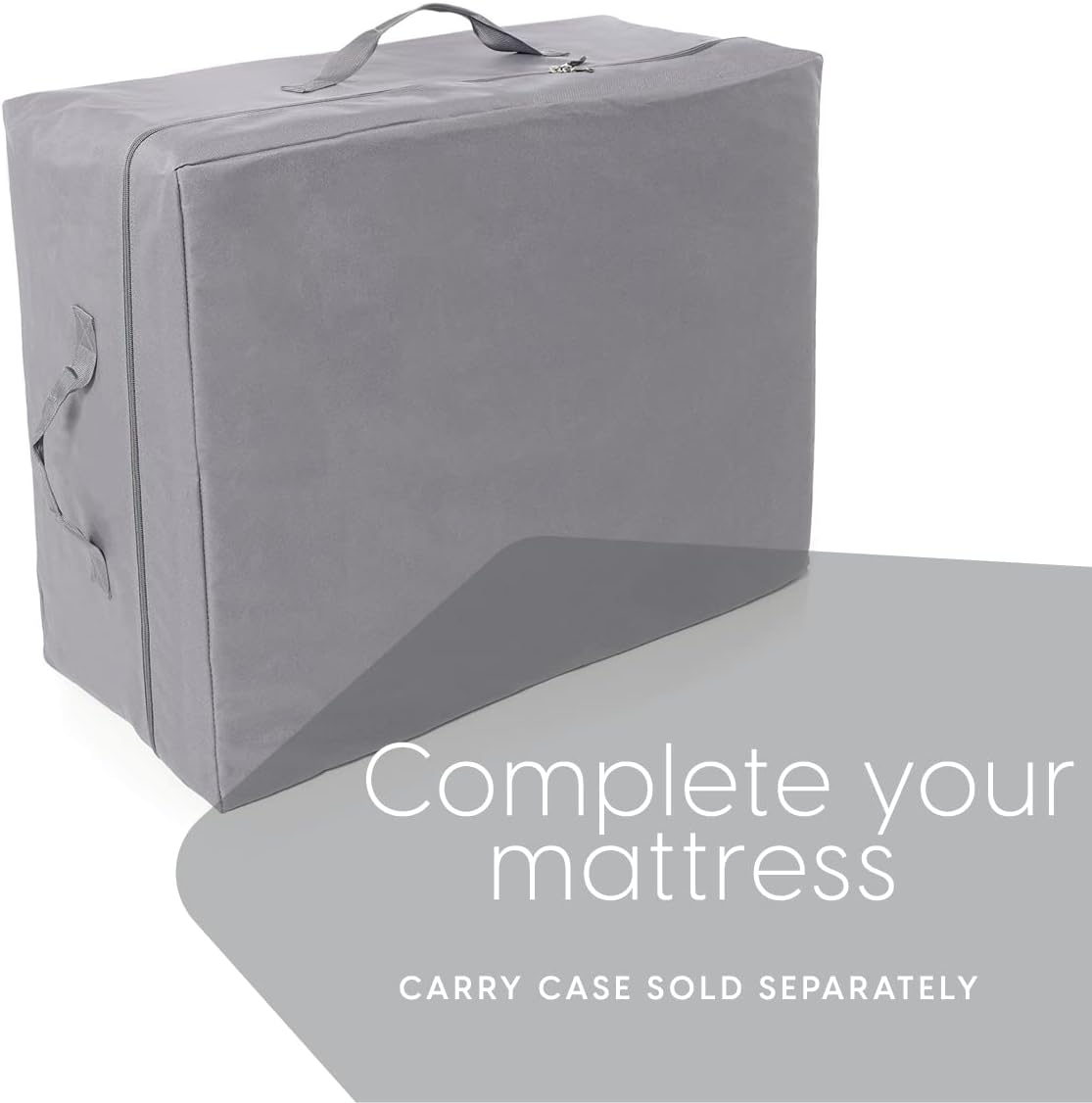 Milliard Toddler Nap Mat Bed Tri Folding Mattress with Washable Cover (24 inches x 57 inches x 3 inches)