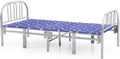 Hodedah Import Folding Bed, Twin, Silver