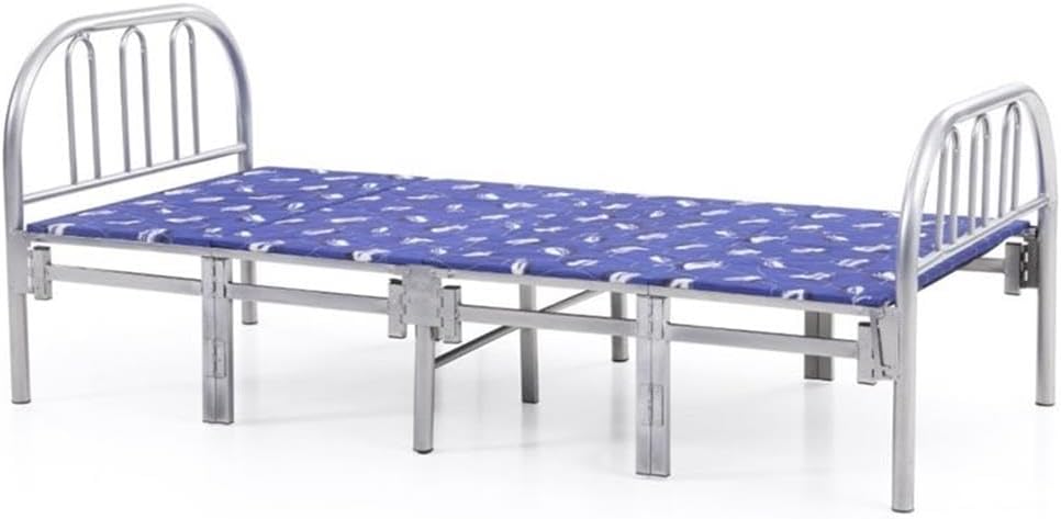 Hodedah Import Folding Bed, Twin, Silver