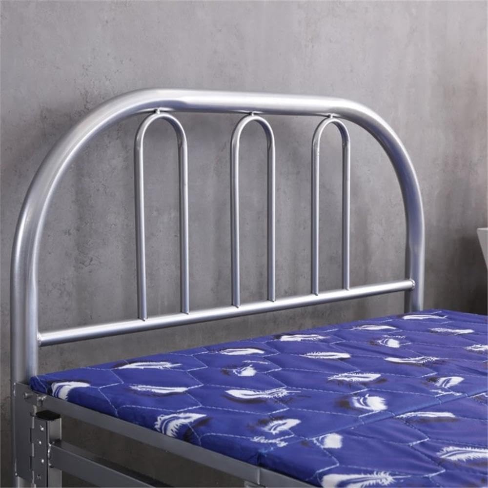 Hodedah Import Folding Bed, Twin, Silver
